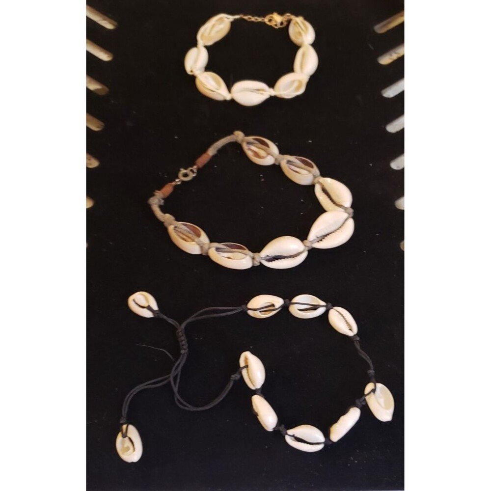 Beach, Boho, Whimsy - 3 Pooka Bracelets with Different Features